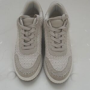 Dolce Vita Textured Beige Sneakers